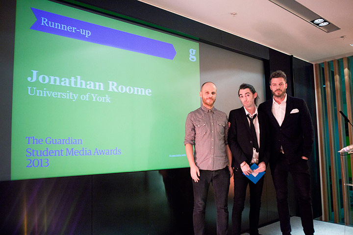 Student Media Awards 2013: Student Critic of the Year runner-up