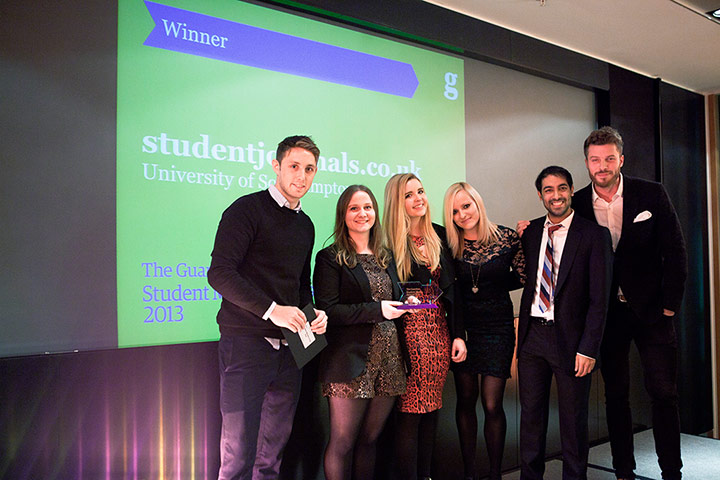 Student Media Awards 2013: Student Website of the Year 