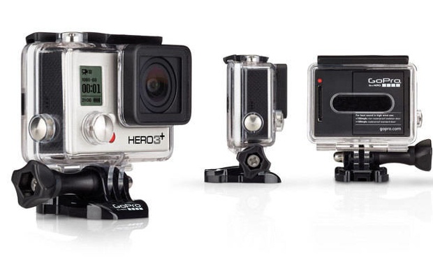 GoPro Hero 3 câmera edição de Prata