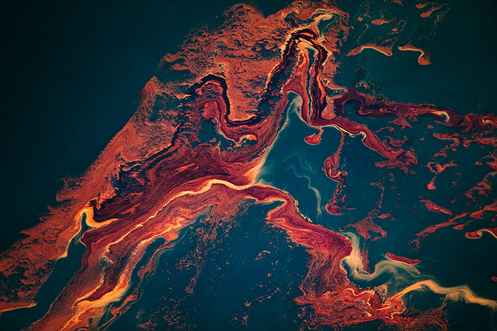 Spill: Daniel Beltra book on Deepwater oil spill pollution