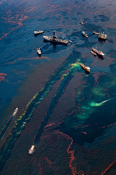 Spill: Daniel Beltra book on Deepwater oil spill pollution
