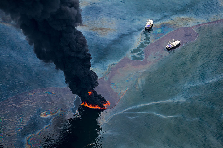 Spill: Daniel Beltra book on Deepwater oil spill pollution