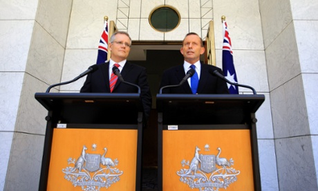 Prime Minister Tony Abbott and immigration minister Scott Morrison are getting tougher on asylum seekers.