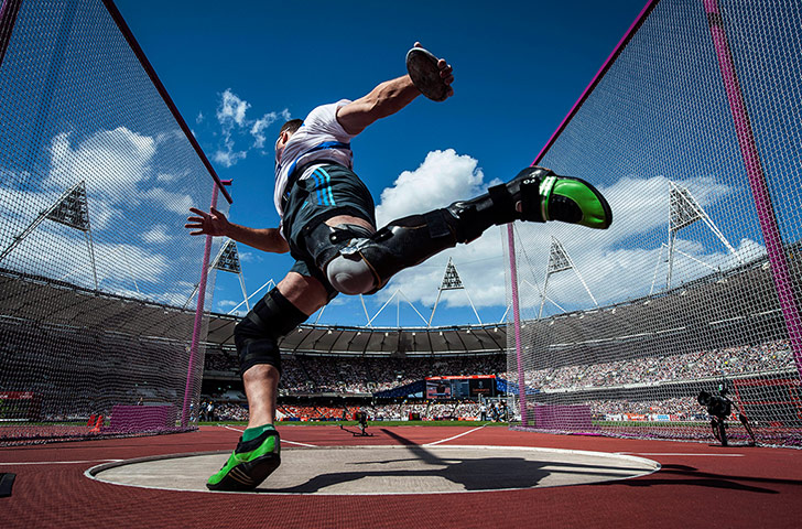 Tom Jenkins Pix of Year: Adrian Matasik of Slovakia throws