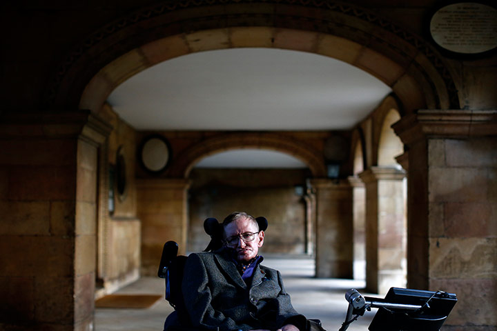 2013 year in science: BRITAIN-ENTERTAINMENT-FILM-SCIENCE-PEOPLE-HAWKING