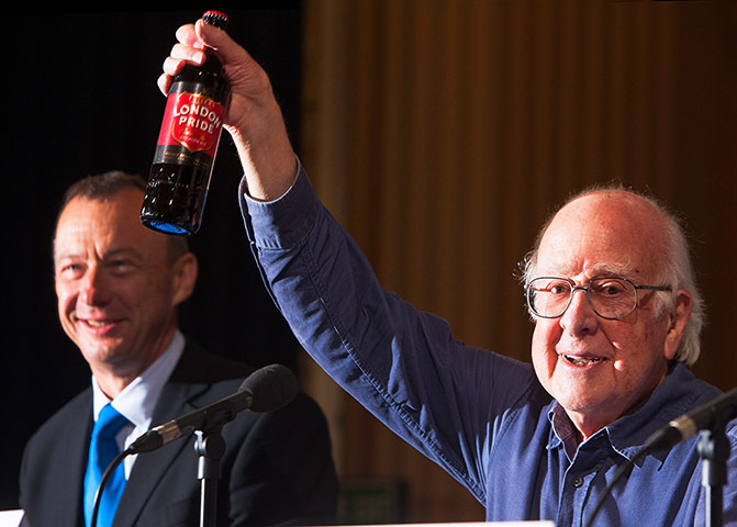 2013 year in science: Peter Higgs responds to Nobel award