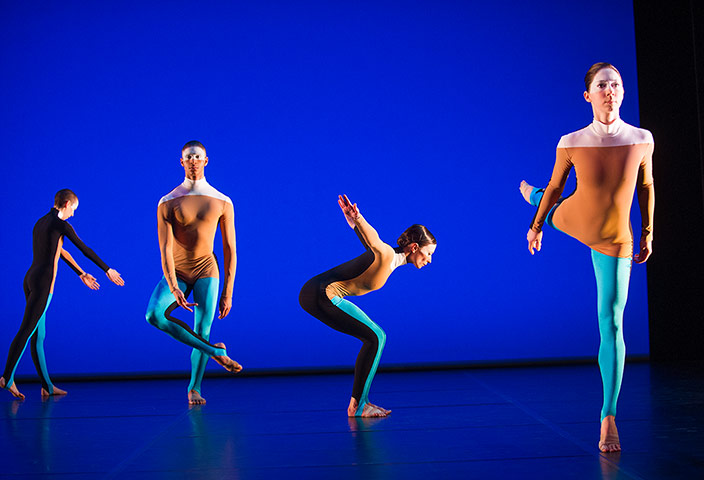 Year on stage: Julie Cunningham, Harry Alexander, Oxana Panchenko and Melissa Hetherington