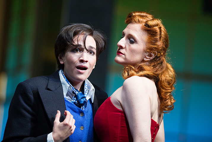 Year on stage: Kate Lindsey (Composer) and Laura Claycomb (Zerbinetta) in Ariadne auf Naxo