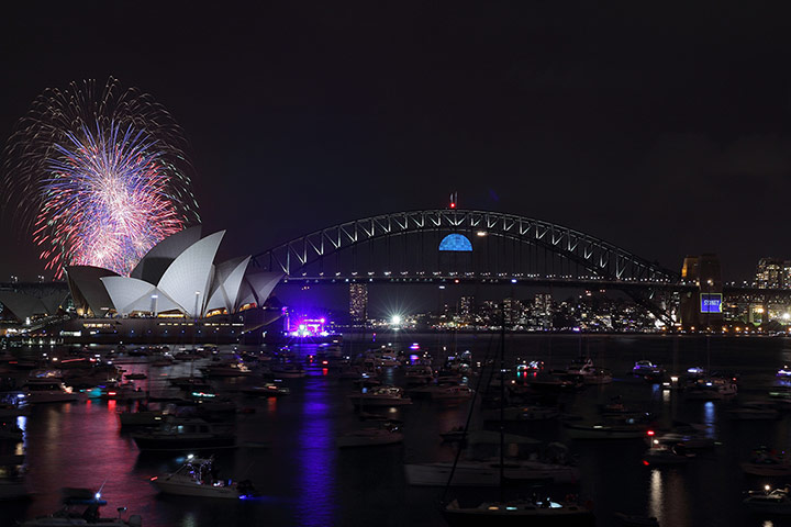 NYE in Australia: The dazzling display at Sydney Harbour continues 