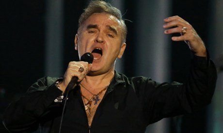 English singer Morrissey performs during the Nobel Peace Prize concert in Oslo