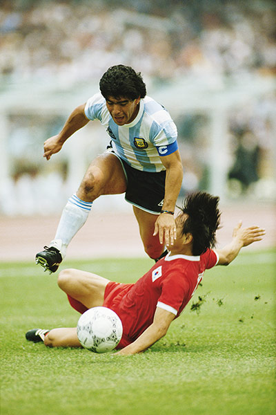 old players: Diego Maradona