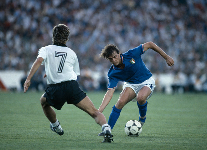 old players: World Cup Final In Madrid 1982