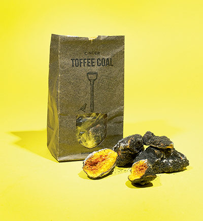 Gifts under £10: Cinder Toffee Coal 