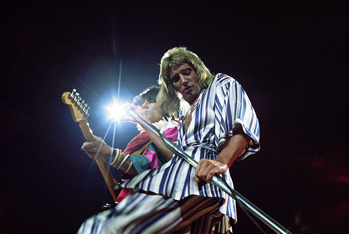 The Faces timeline: The Faces live in 1975