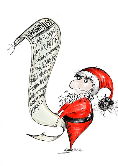 Greenpeace: Save Santas Home Christmas card 