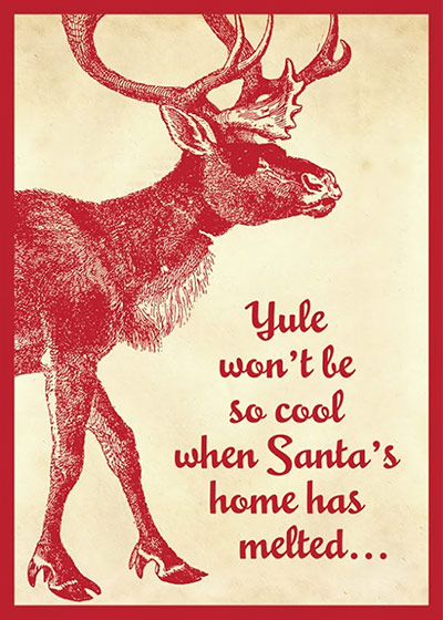 Greenpeace: Save Santas Home Christmas Cards