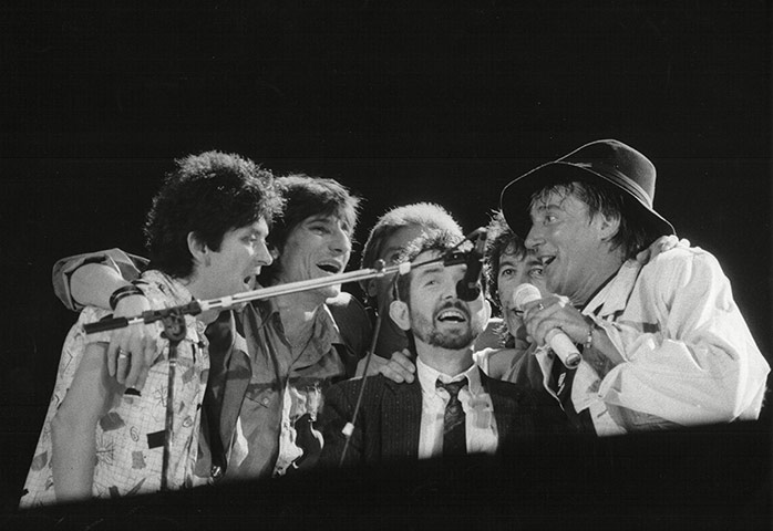 The Faces timeline 2: Rod Stewart and The Faces perform in 1986