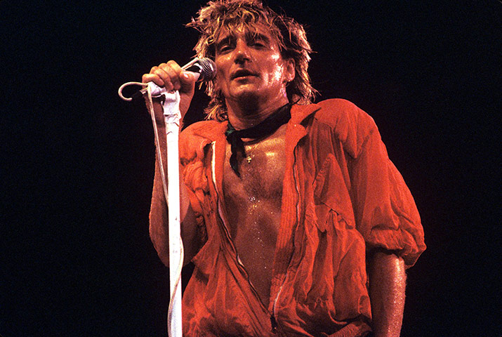 The Faces update: Rod Stewart performs in Rio de Janeiro, Brazil - 1985