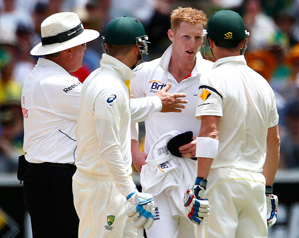 Ashes day 2: The umpire intervenes