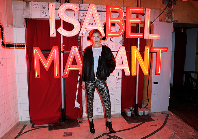 Isabel Marant dinner: Arizona Muse