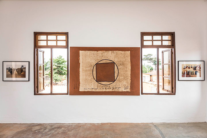 Benin: Zinsou foundation contemporary African art in the Villa Ajavon in Ouidah