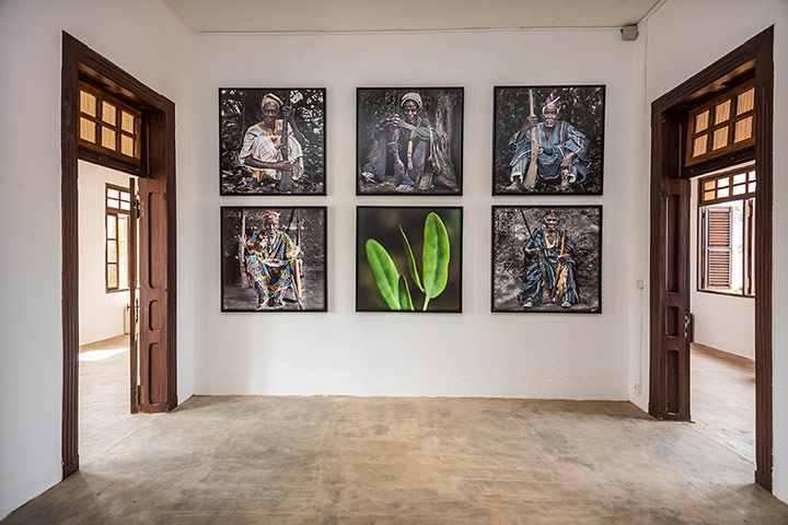 Benin: Zinsou foundation contemporary African art in the Villa Ajavon in Ouidah