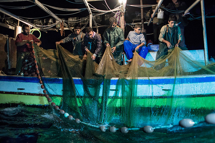Gaza fishermen: The crew