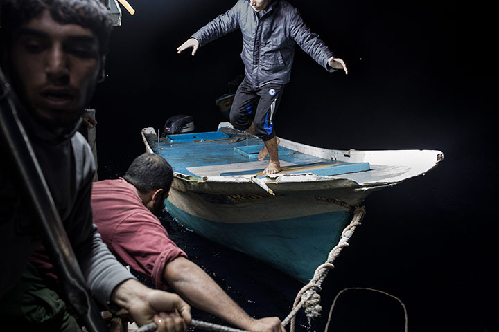 Gaza fishermen: The felucca
