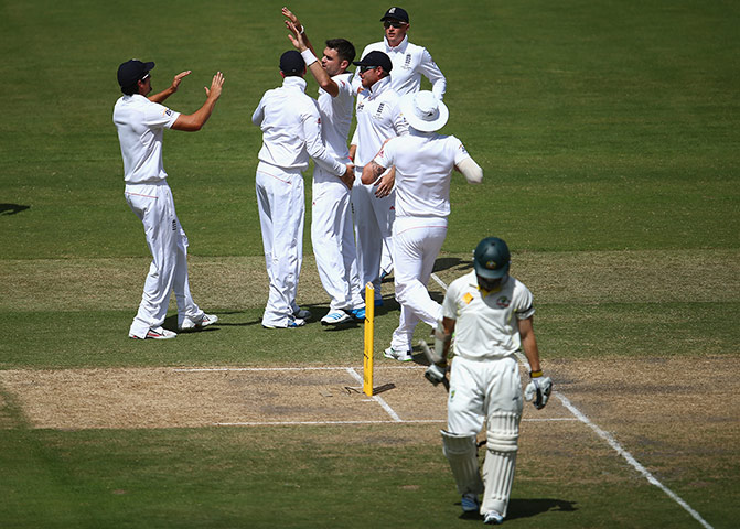 Ashes day three..: Australia v England - Second Test: Day 3