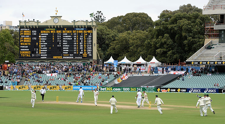 sport: Australia v England - Second Test: Day 5