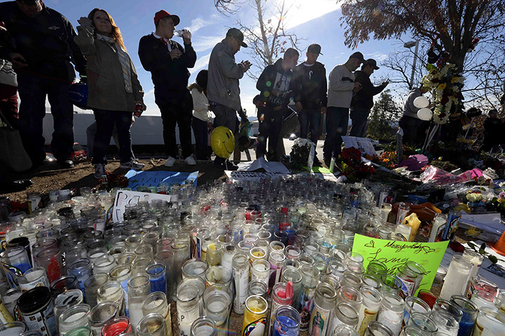 Paul Walker memorial: Thousands of fans attend the memorial near the site in Valencia, California