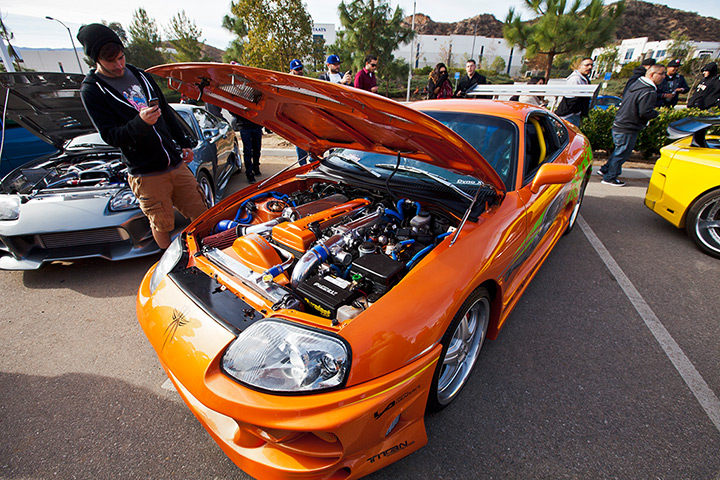 Paul Walker memorial: A car used in one of the Fast and Furious films