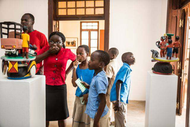 Benin: Foundation Zinsou museum in Ouidah, Benin