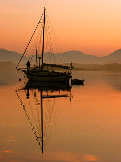 Your Pictures - Prepare: boat at sunset
