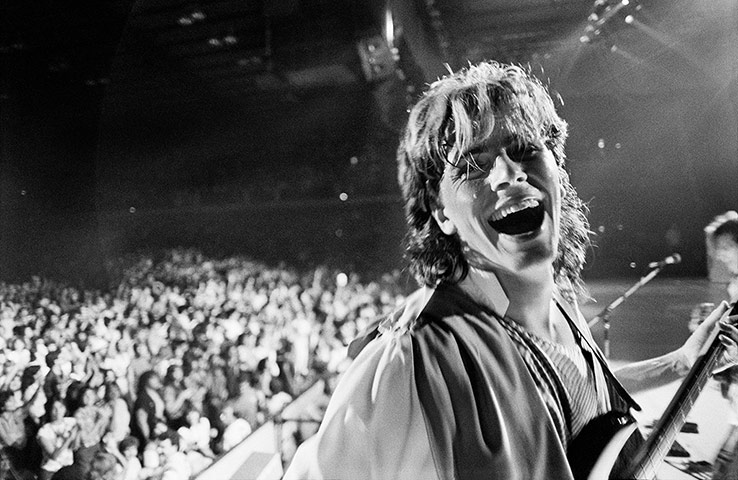 Duran Duran: Pure happiness. John Taylor live in the US, 1984