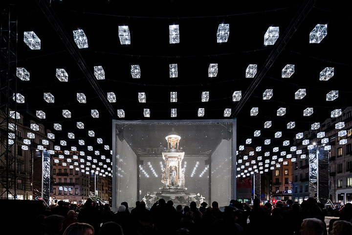 Lyon Festival of Lights: Place des Jacobins, Lyon Festival of Lights