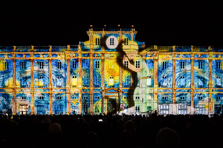 Lyon Festival of Lights: Place des Terreaux, Lyon Festival of Lights