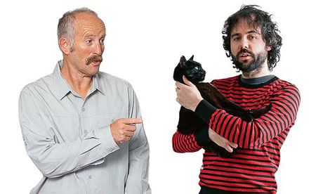 Gareth Morgan (left) and Tom Cox