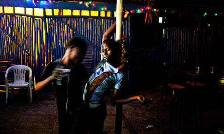 Gay bar in Kampala