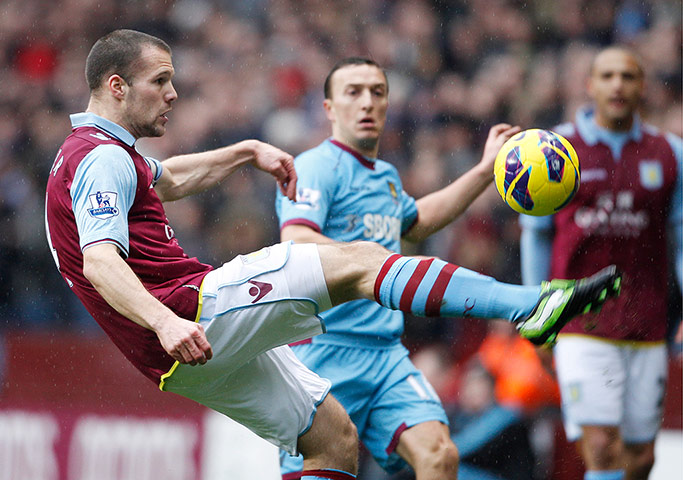 premier league football: Aston Villa v West Ham United - Barclays Premier League