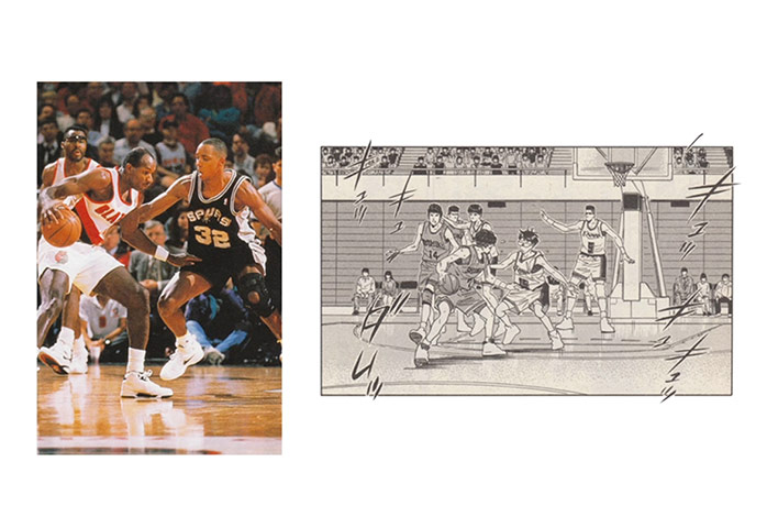 Basketball illustrations: Basketball illustration made by Oliver Laric