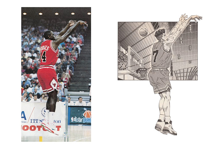 Basketball illustrations: Basketball illustration made by Oliver Laric