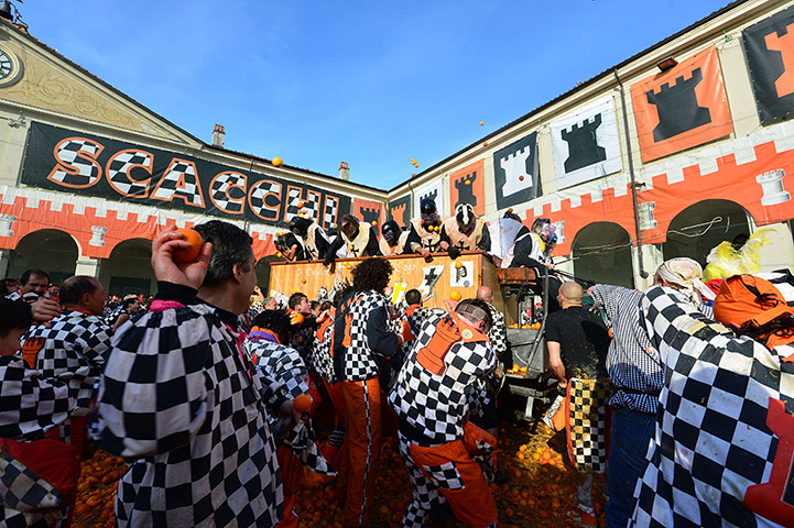 Orange fight in Turin: Orange fight in Turin