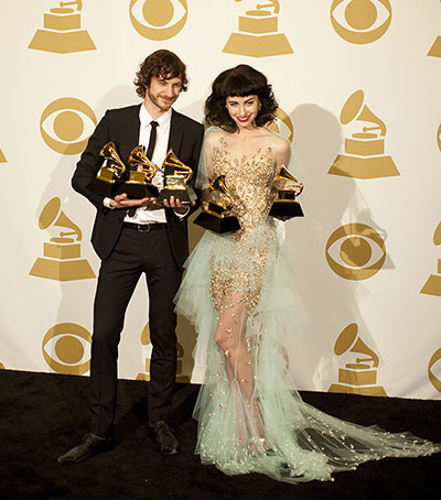 Grammys 2013 red carpet: 55th Annual Grammy Awards - Press Room