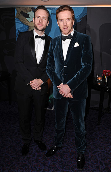 BAFTA after party: Rafe Spall and Damian Lewis at the official BAFTA afterparty