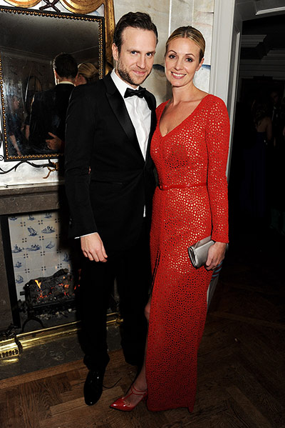 BAFTA after party: Rafe Spall and Elize du Toit at the Weinstein afterparty