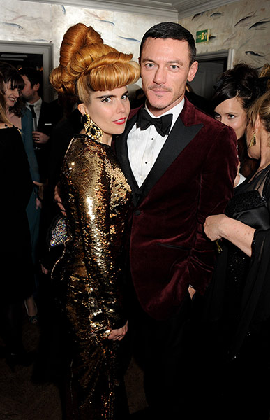 BAFTA after party: Paloma Faith and Luke Evans at the Weinstein after party