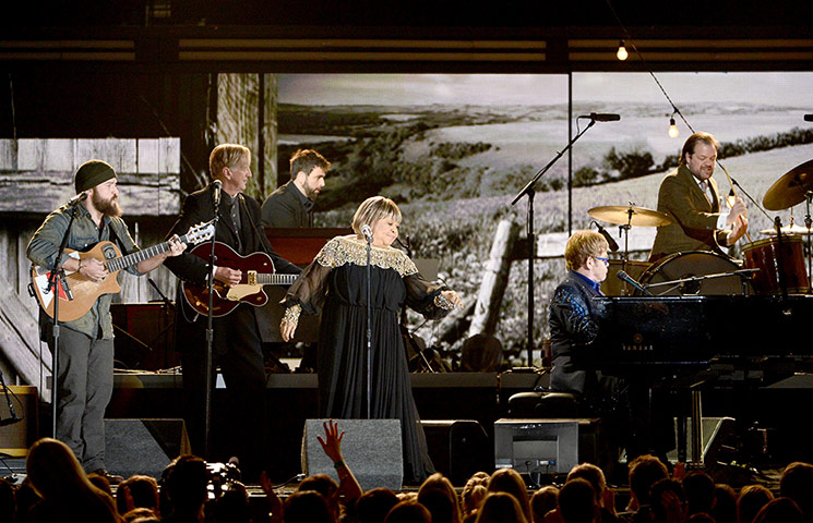 Grammy: Zac Brown, T-Bone Burnett, Mavis Staples and Elton John