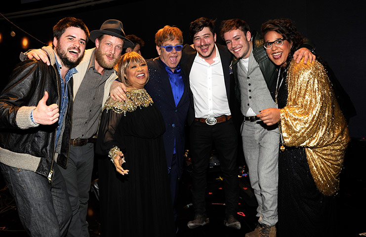 Grammy: Mavis Staples, Elton John, Marcus Mumford and Brittany Howard 
