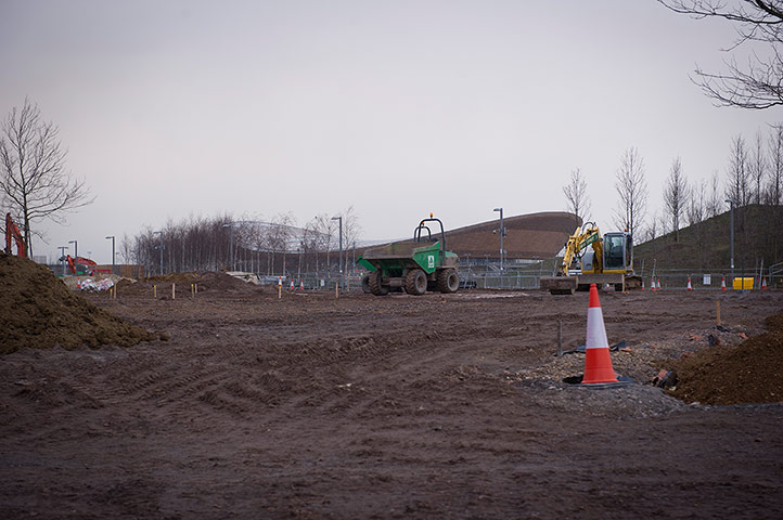 Olympic Park in 2013: North Park relandscaping